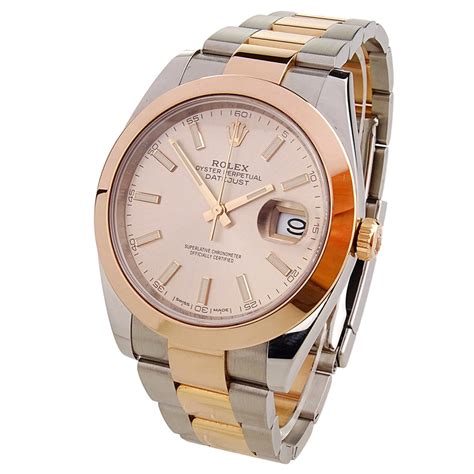 rose gold rolex oyster perpetual datejust